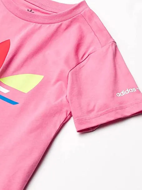 Adidas adicolor rosa baby t -tröja 92 - mjuk & hållbar