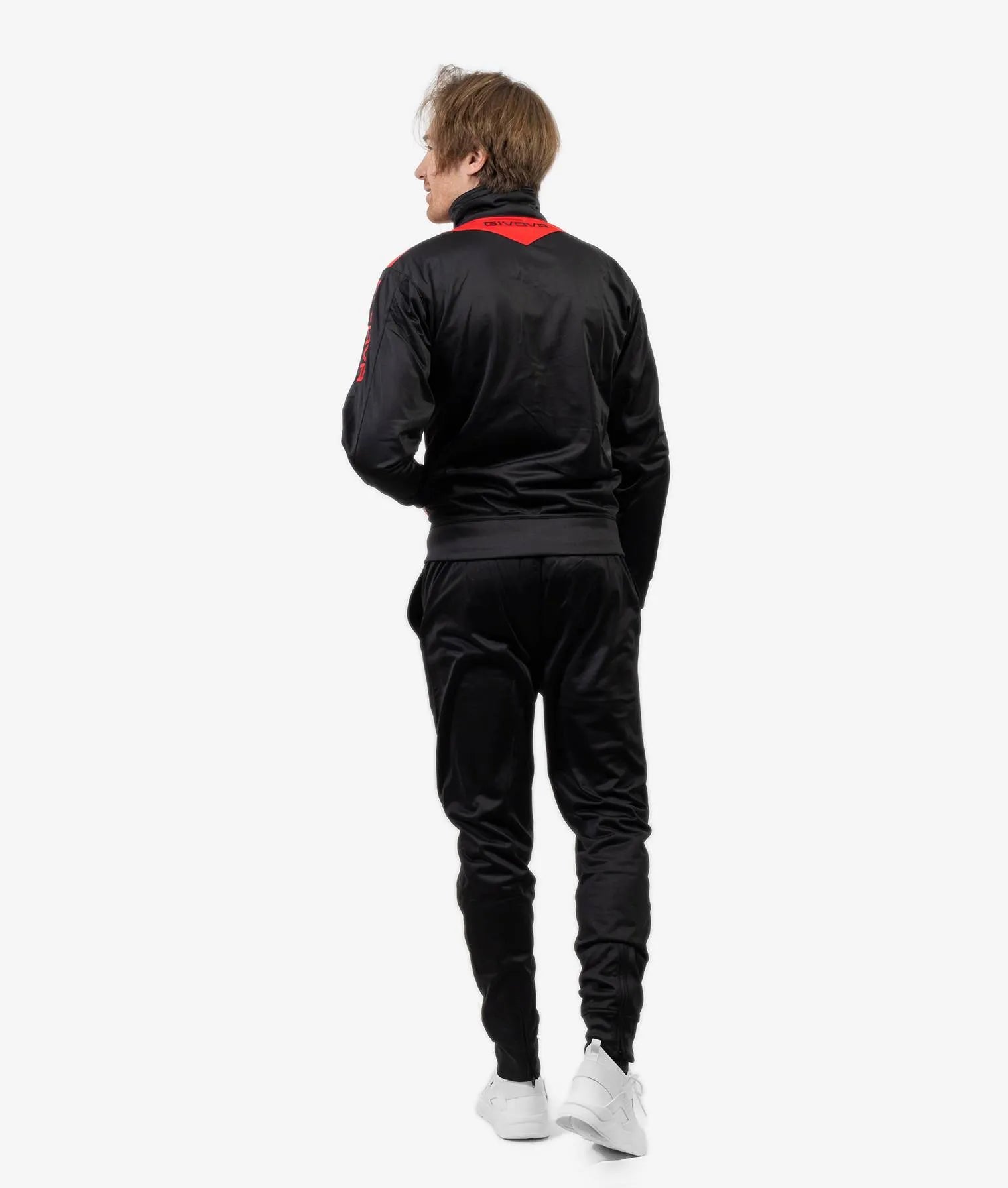 Sports Set Givova Luxury Red-Black S