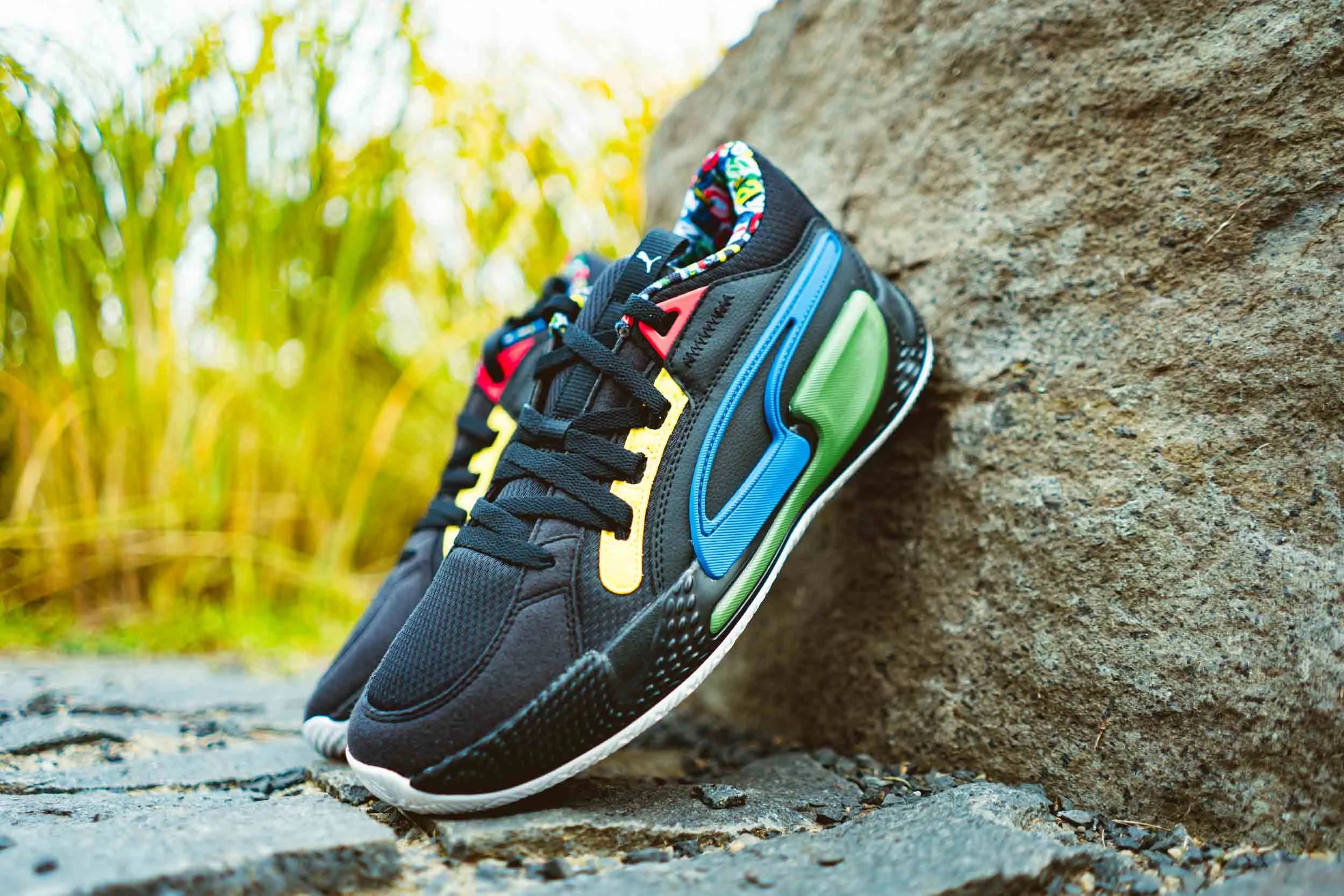 Puma Court Rider Chaos Prush Sneakers Unisex Black 41