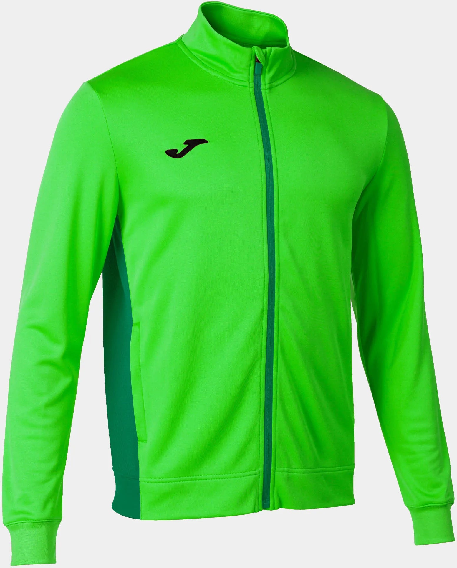 Sport Sweatshirt Joma Gewinner II Full Reißverschluss Fluorgrün 2xl