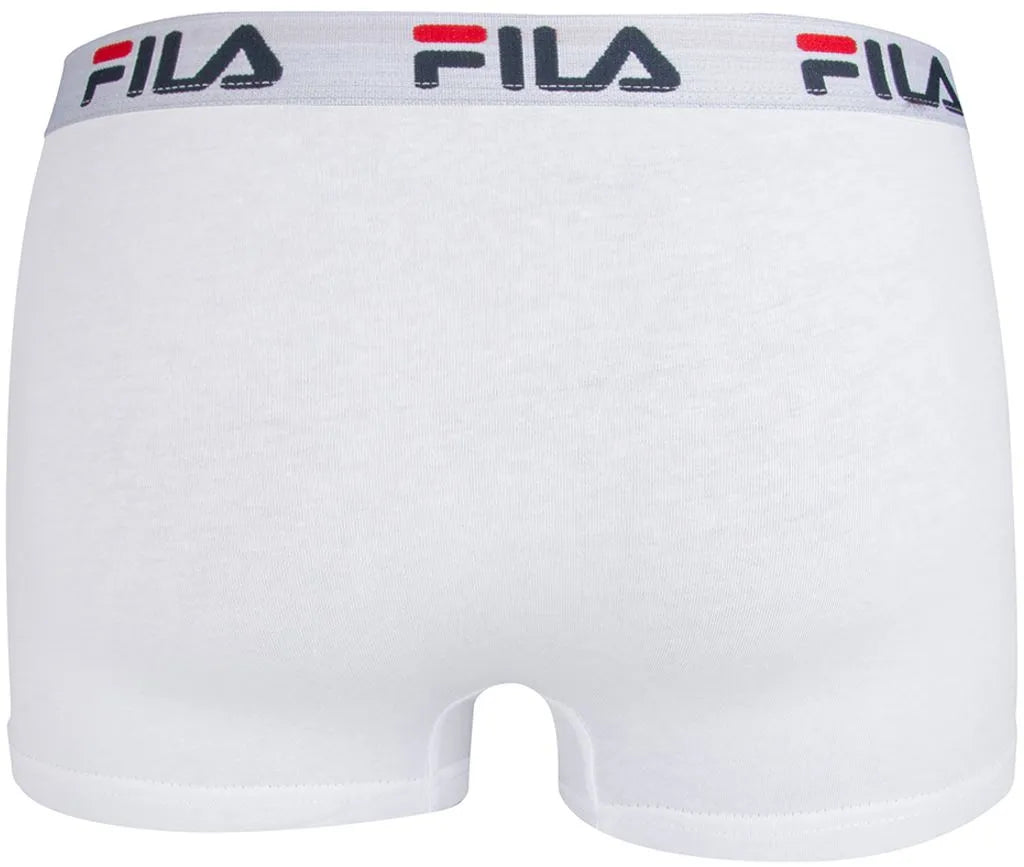 Bequeme Fila Herren -Boxer -Shorts weiß - Größe l
