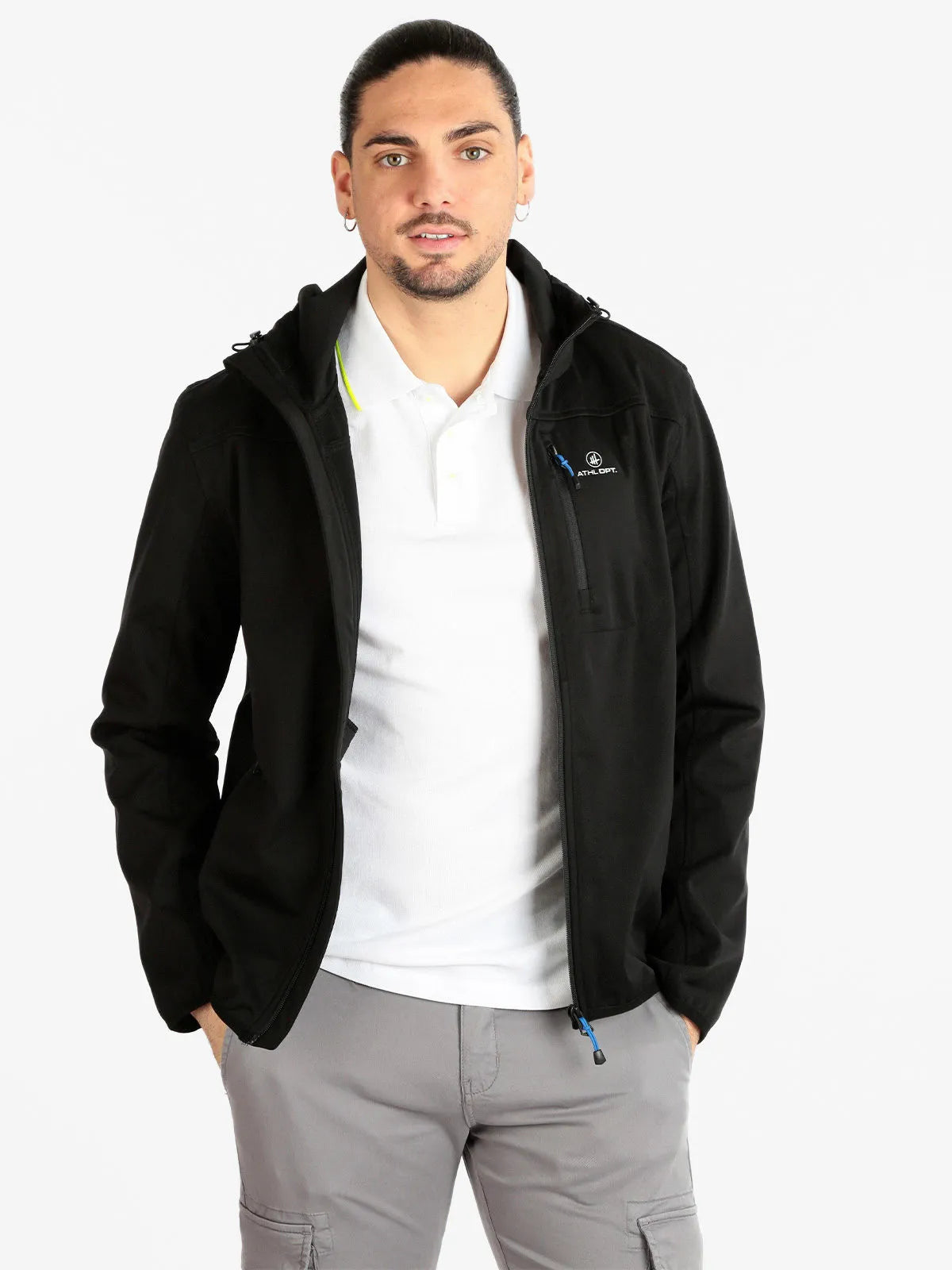 Giacca da uomo softshell atl. Dpt agar nero, s