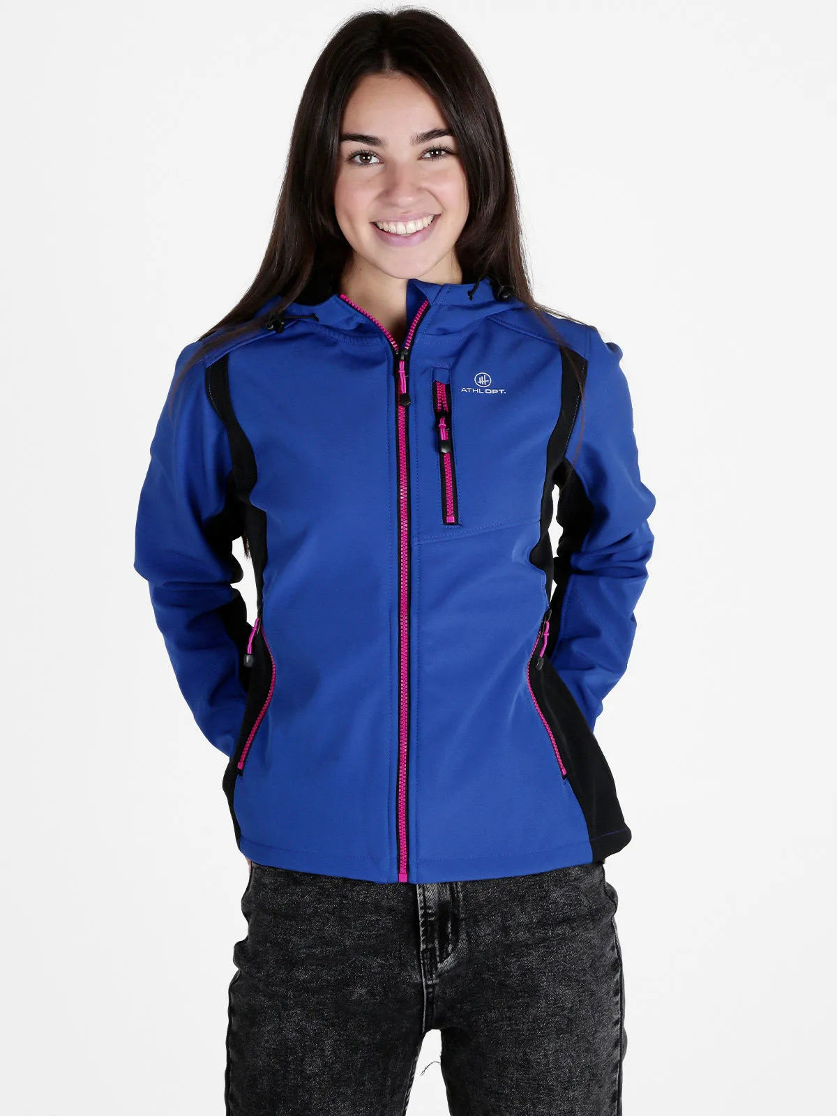 Giacca da donna softshell Athl. Dpt - antivento e traspirante