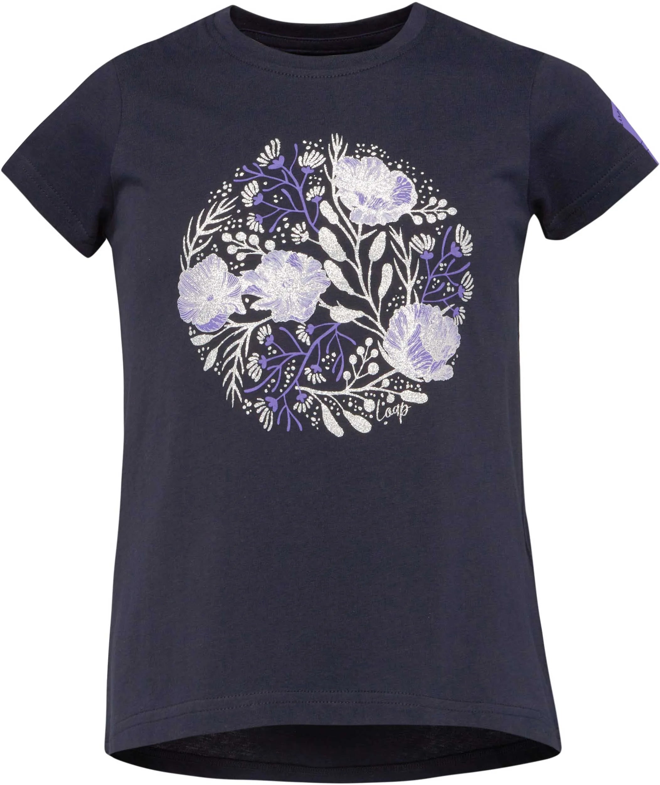 TEM LOAP T-SHIRT GIRL. Blu blu 112-116