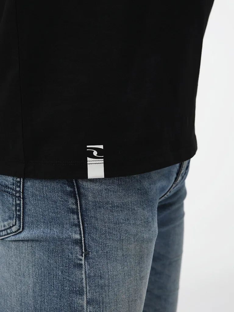 Pętla Altron Black T -Shirt L - Oddychająca bawełna