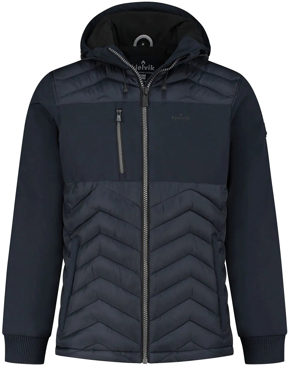 Giacca invernale maschile kjelvik uomini iven 50 navy, s