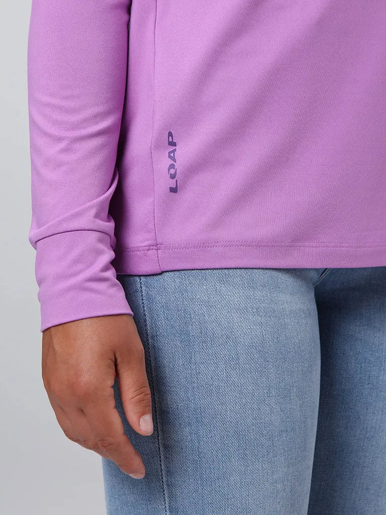 Camiseta de mujer MOAP BYRCELA PURPULE L