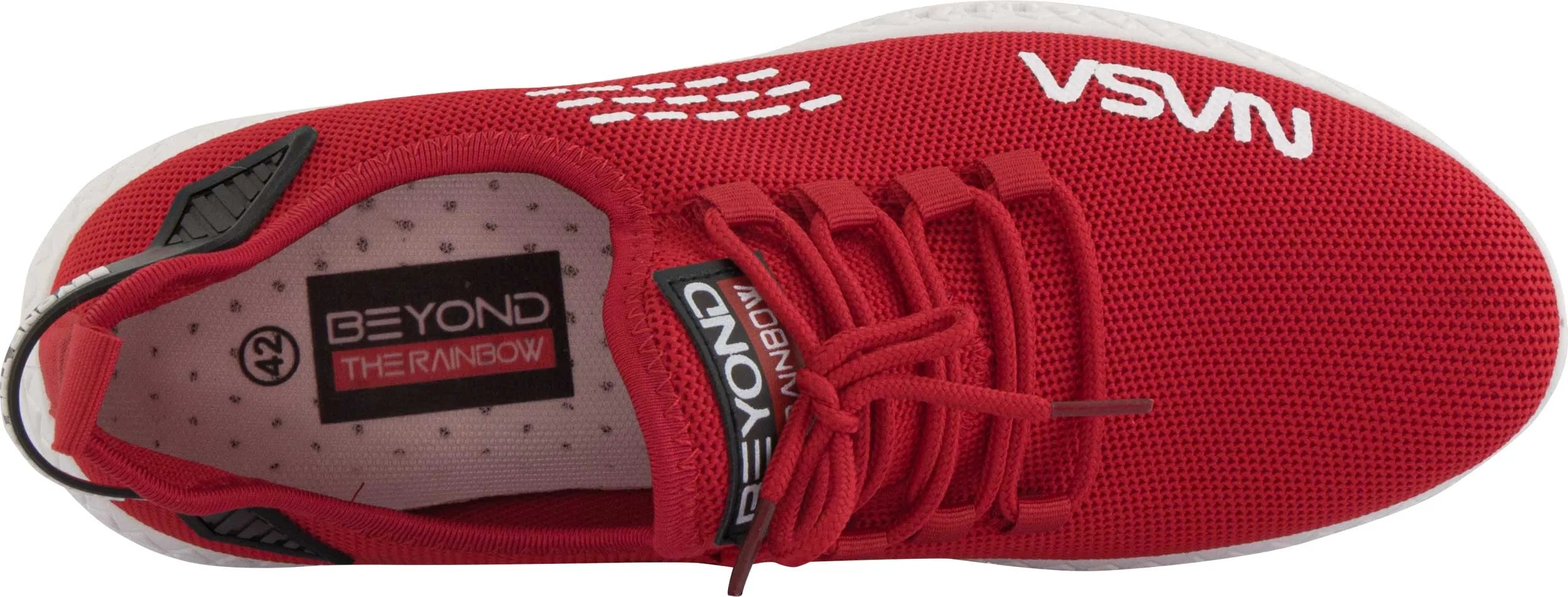 Red NASA Sneakers Mænd Størrelse 42 - Unik og behagelig