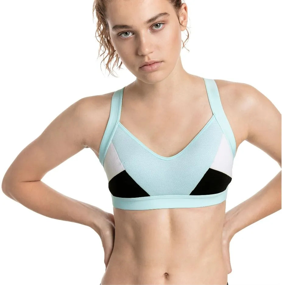 Puma Ladies Sports Bra Mint 36 ABS: podpora a pohodlí