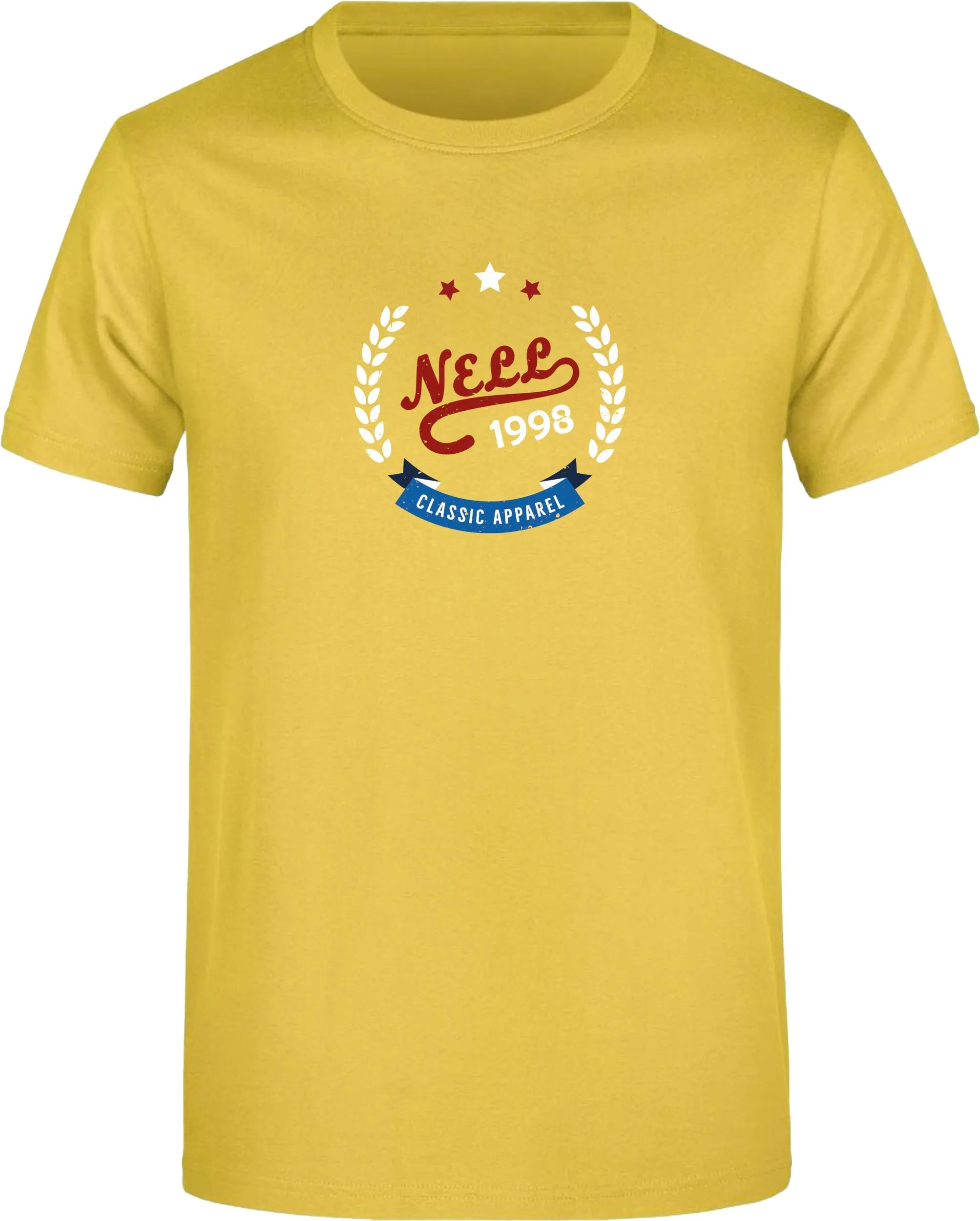 Maschile t -shirt nell alvar geel 3xl - cotone e comfort