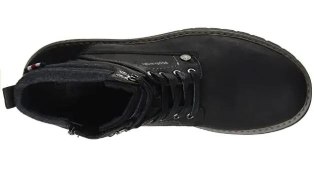 Zwarte Leren Enkelschoenen Heren Maat 41 - Vernieuwd Design