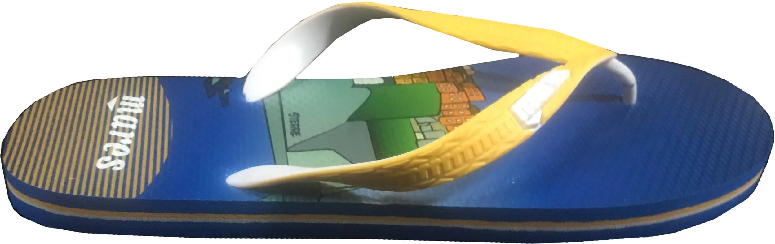 Herren Flop Flops: Bequeme Lederschuppen 42