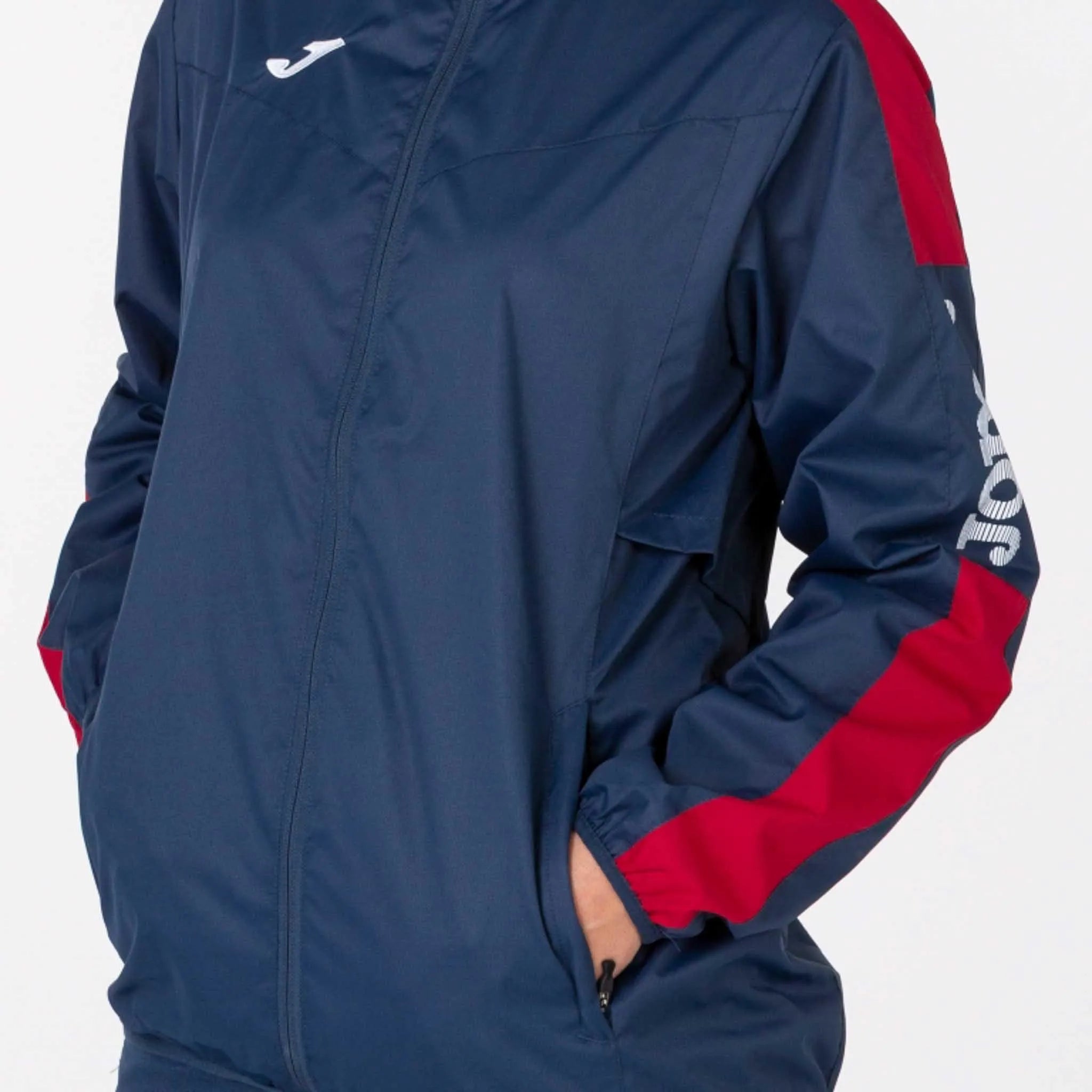 Frauenjacke Joma Rainjacket Champion Schiff IV Navy-Red Blue XL