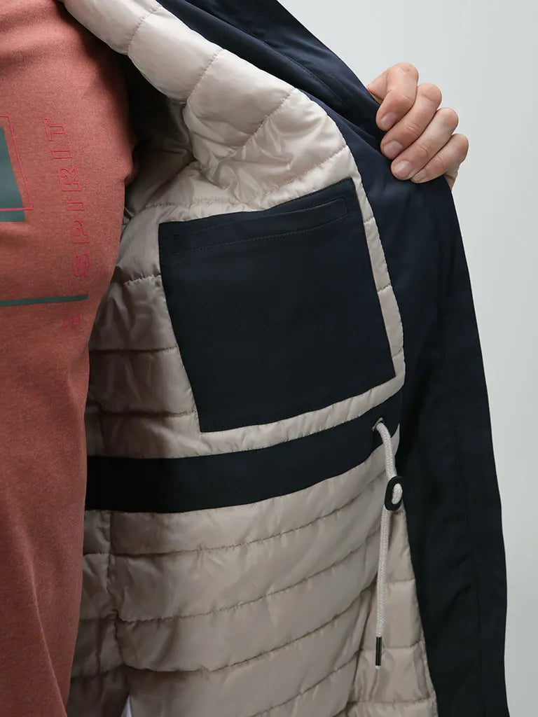 Men's loap norbert jacket navy blue s