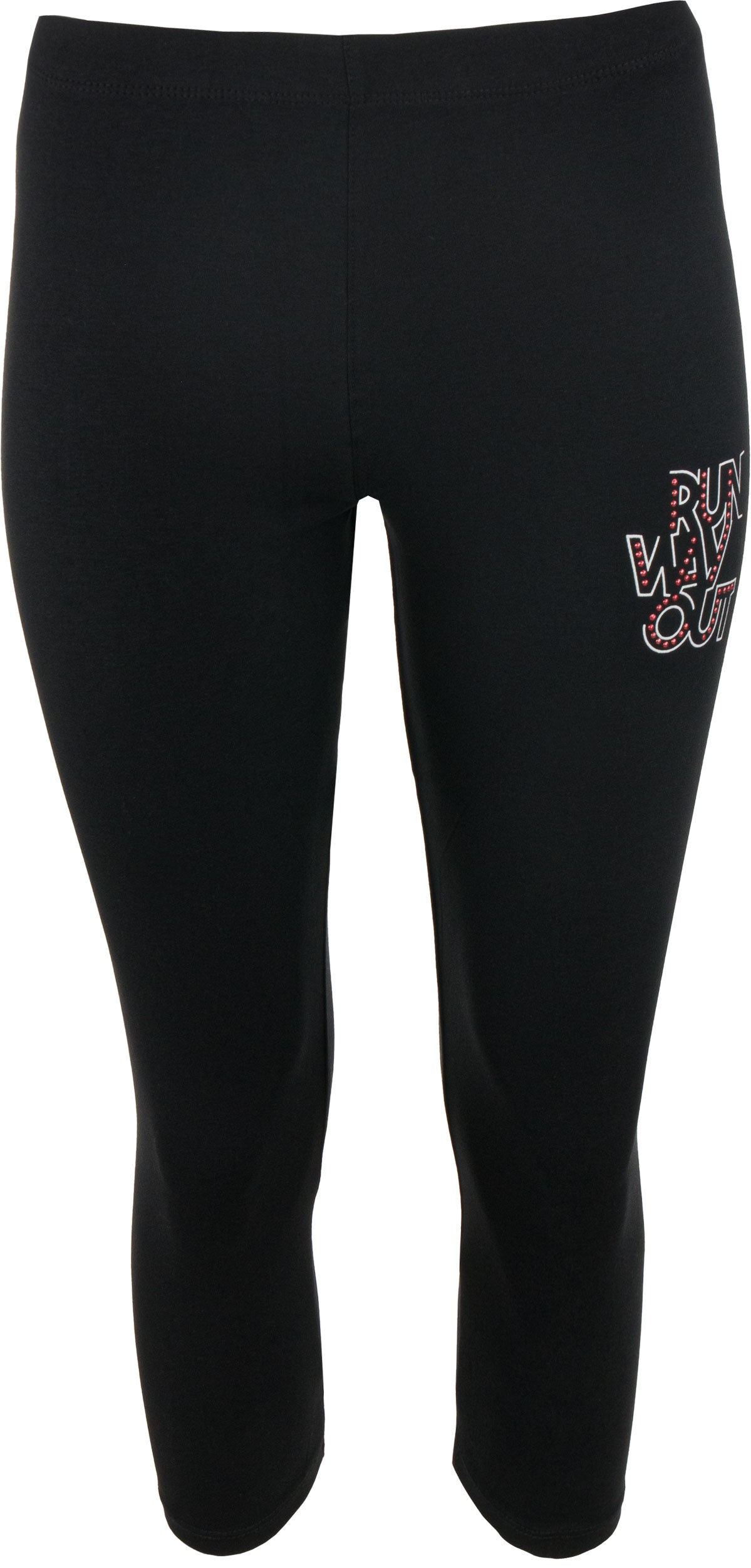 Dames 3/4 Leggings Beata Zwart 2XL - Sportief & Ademend