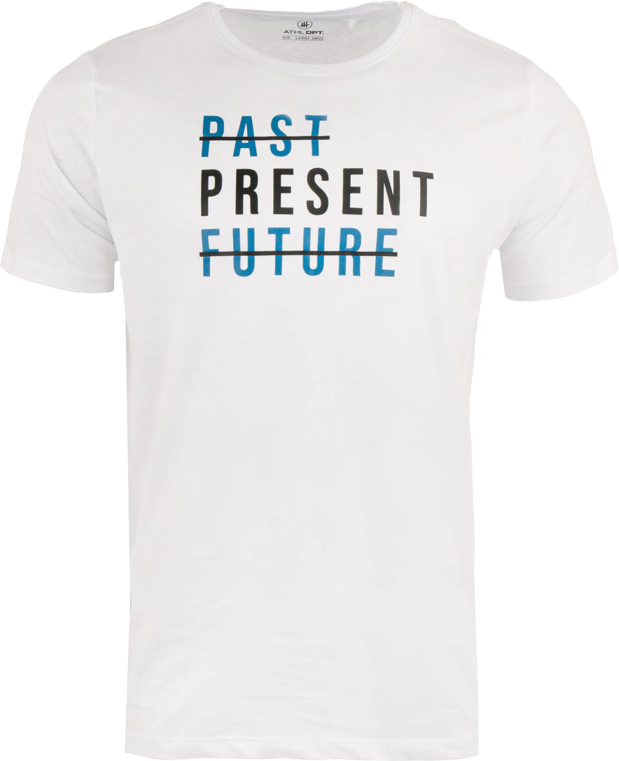 Athl. DPT Morgan White Men's T -Shirt - Avistable y deportivo