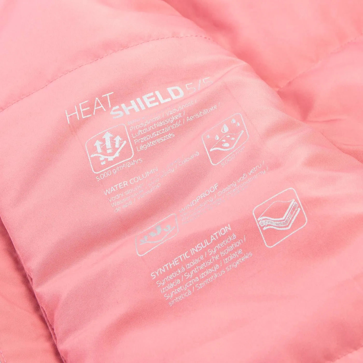 Dziecięcy Jack Climatex Fistana Pink 122 - Oddychający i woda -