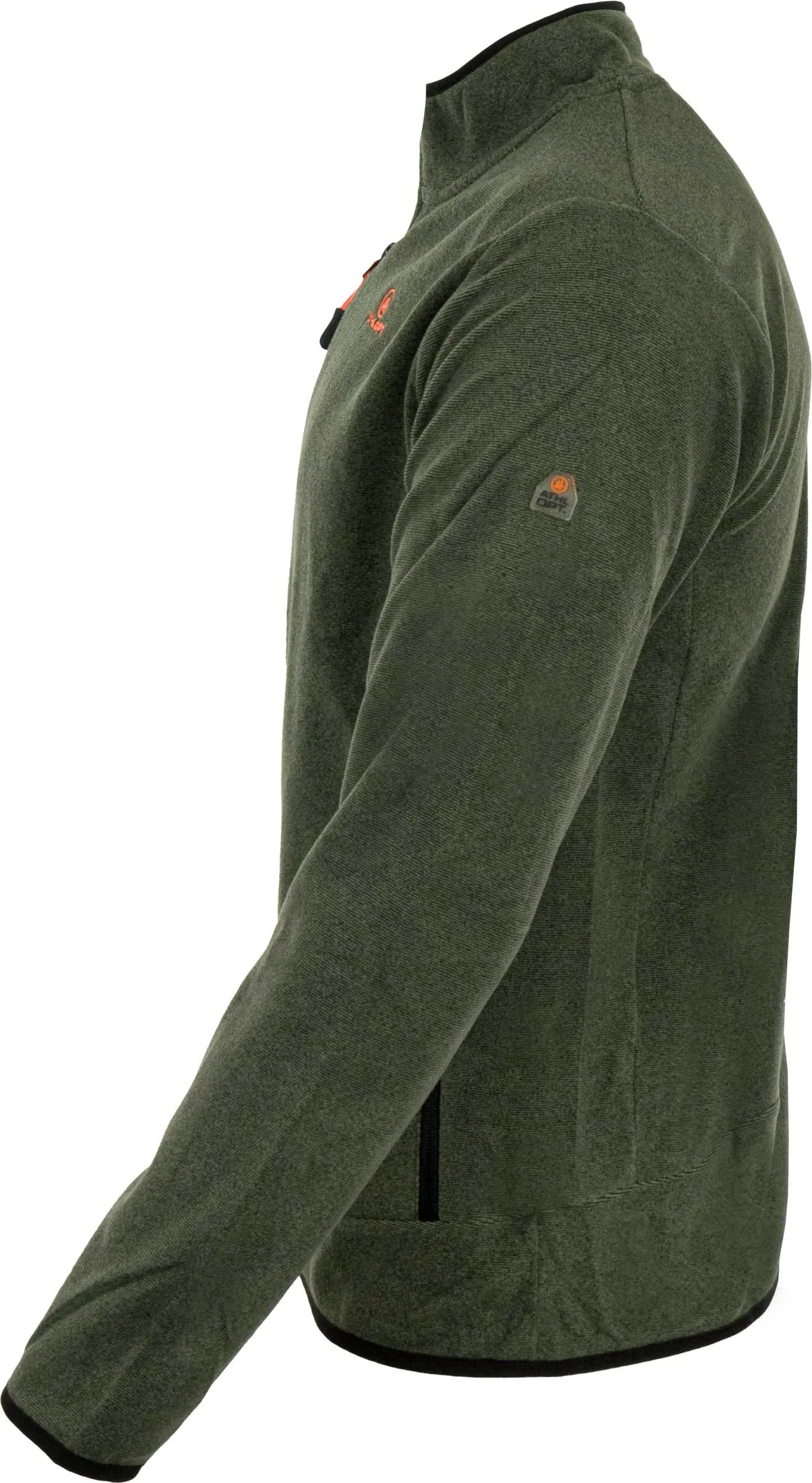 Men's fleece sweatshirt athl.dpt maximilian green l