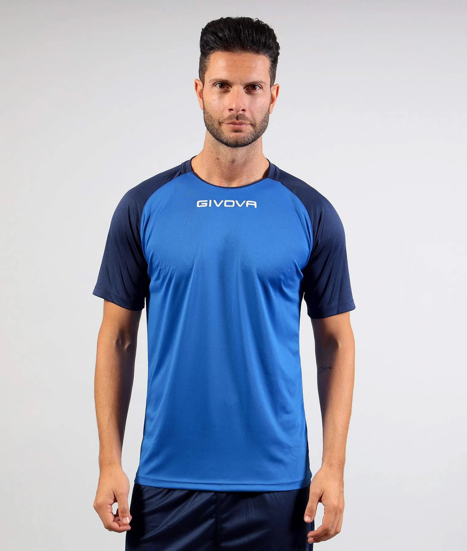Sportovní tričko Givova Capo Royal-Navy Blue 3xl