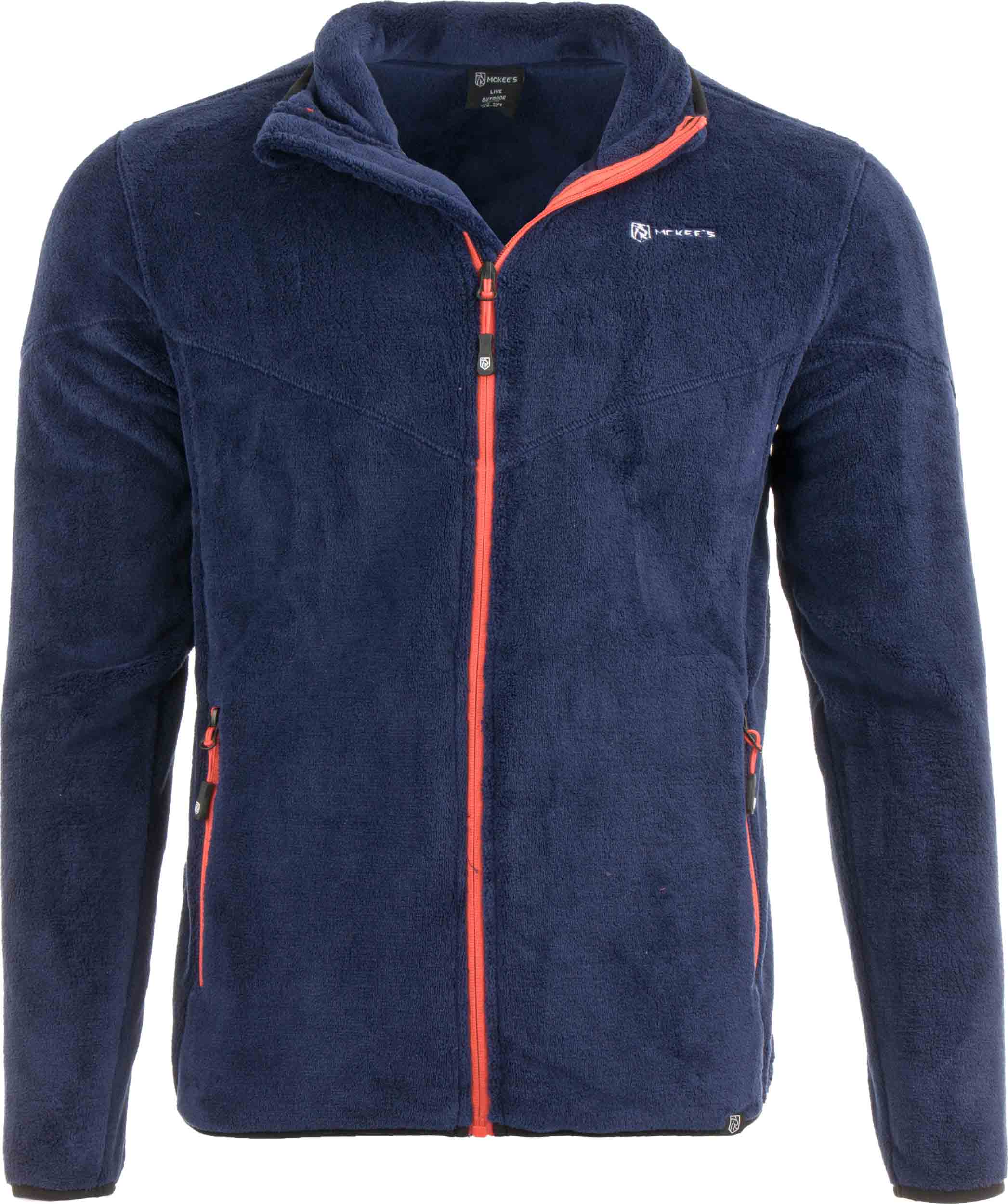 Heren Sweatshirt McKees Bend Navy Blauw - Katoen & Comfort