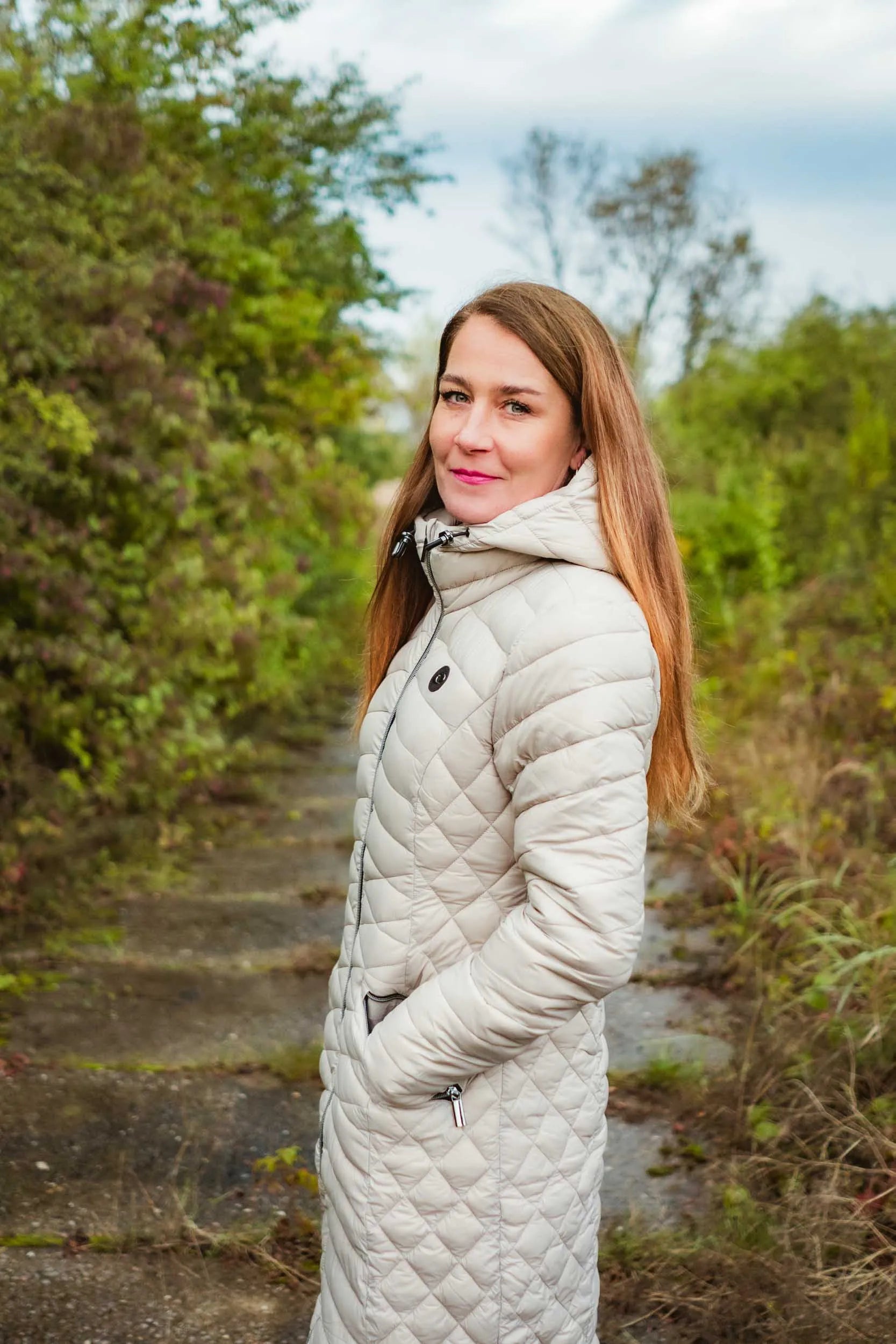 Cóta na mban loap jemina beige l