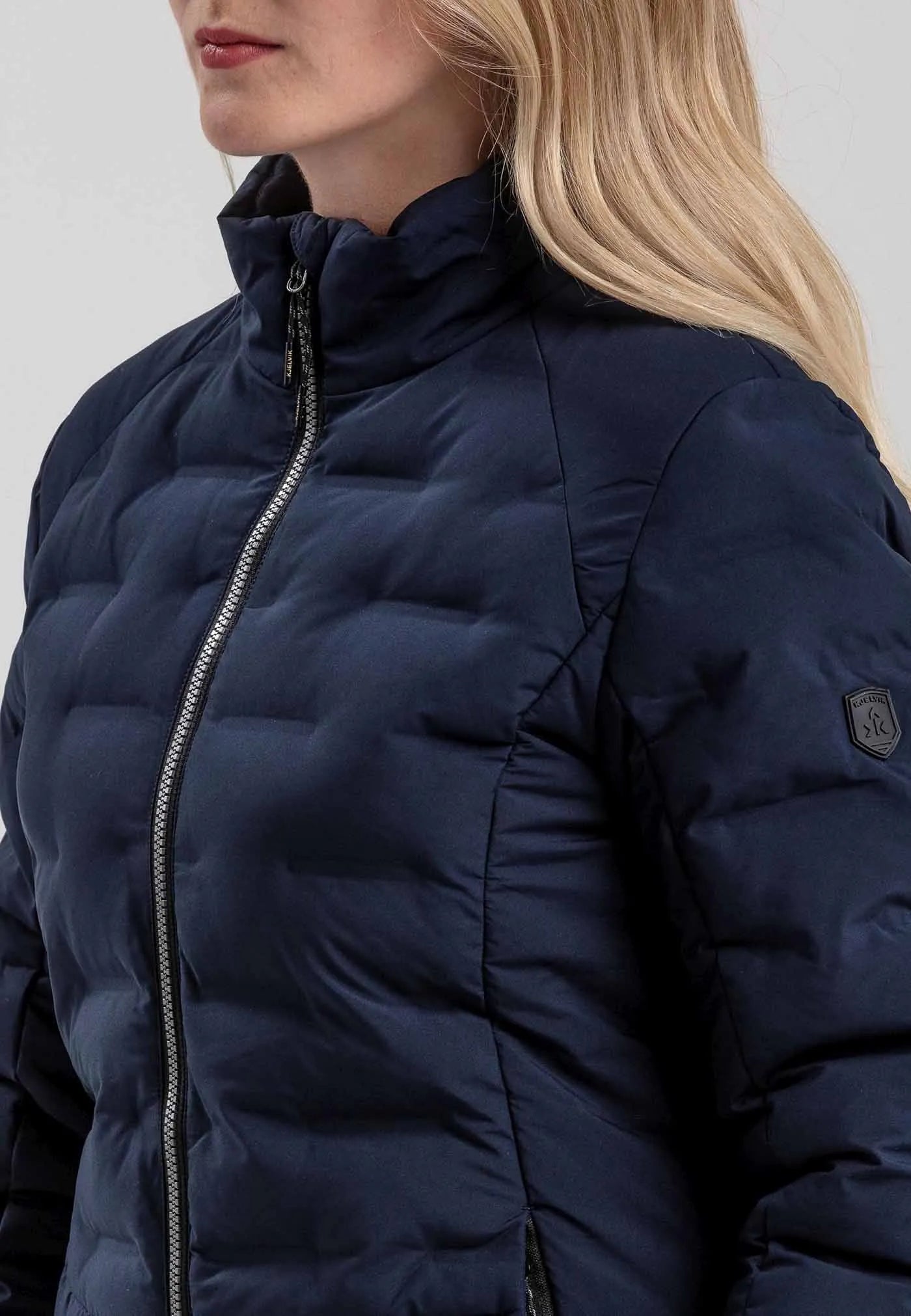 Veste d'hiver pour dames imperméables Kjelvik Sitaa Navy 44