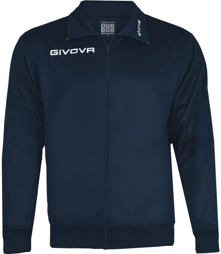 Sportsweatshirt Givova Polarfleece Mono 500 Blue 4XL
