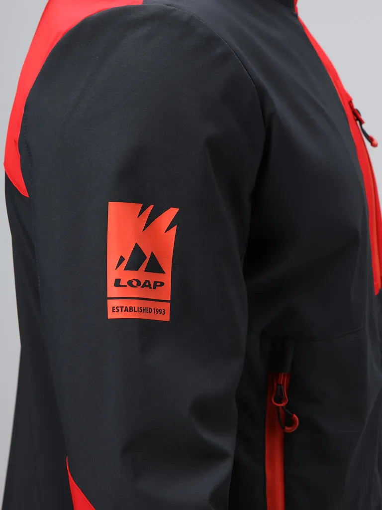 Herenjack Loaf Uldan Grijs -Rood 2xl - Warm & Trendy