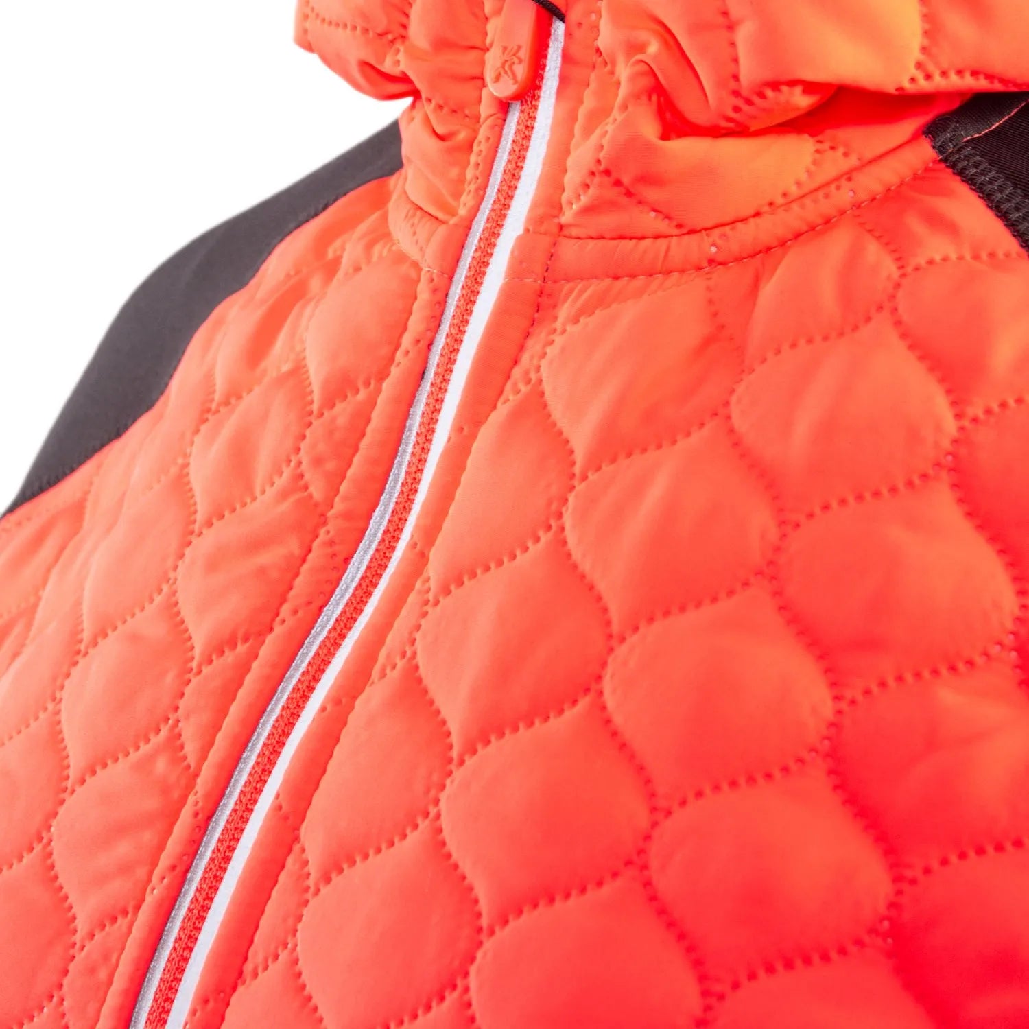 Kvinders sweatshirt Klimatex Romy Black-Orange, XS