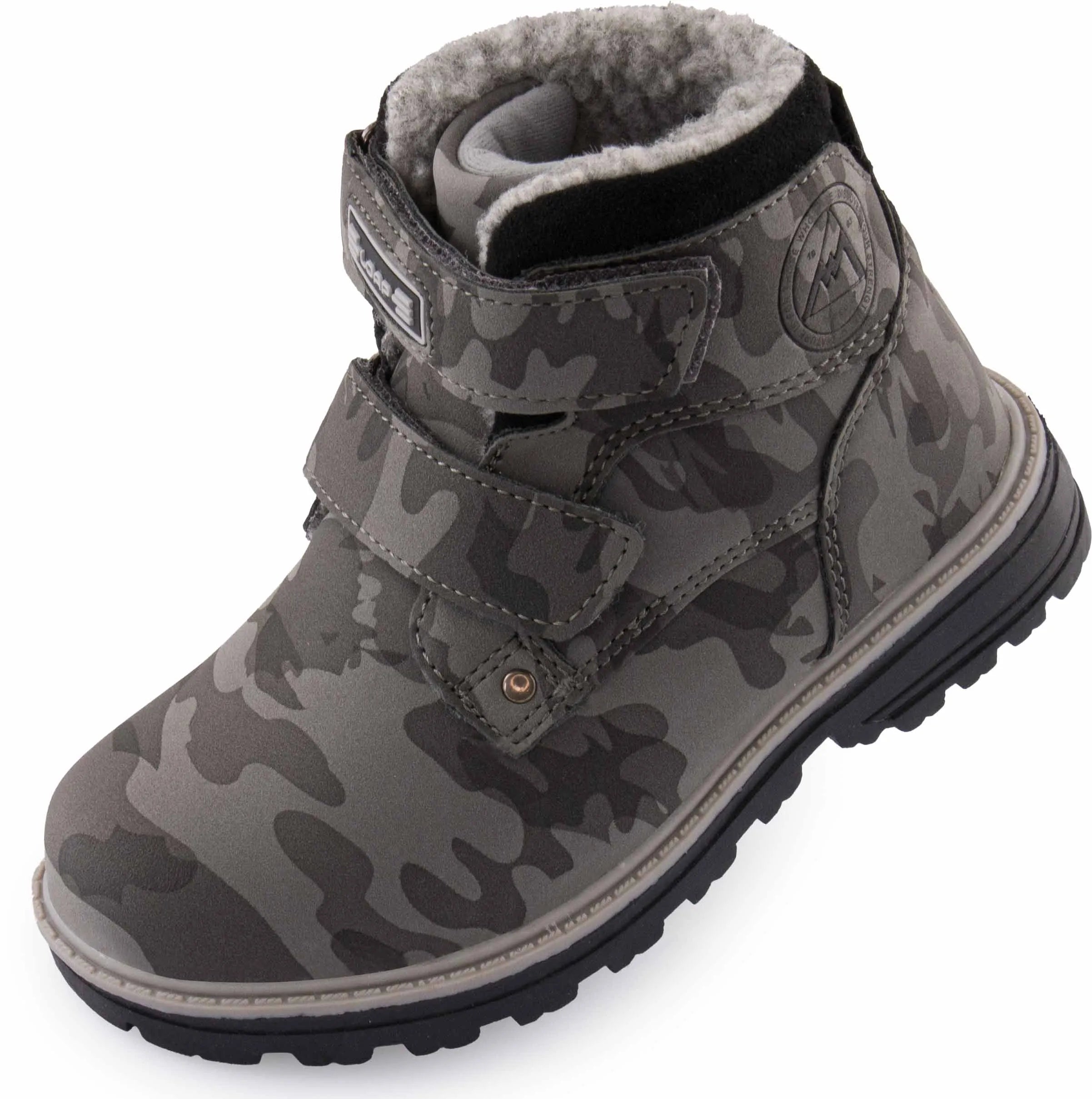 Botas de invierno para niños impermeables sonor, talla 35