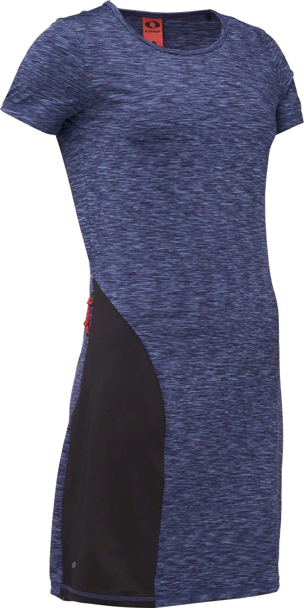 Dámske šaty loap mapsa blu-blk, s