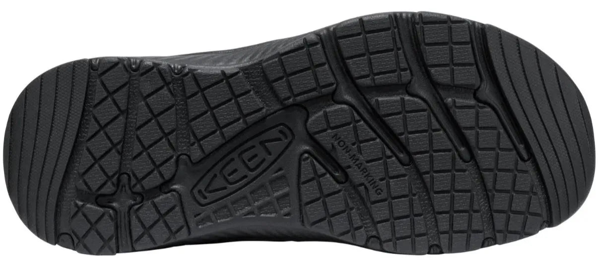 Keen jr motozoa sandal black/alloy black 27-28