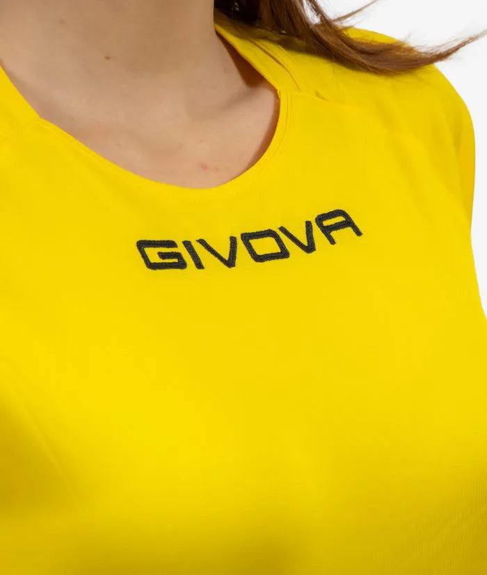 T-shirt sportif givova capo jaune 2xl