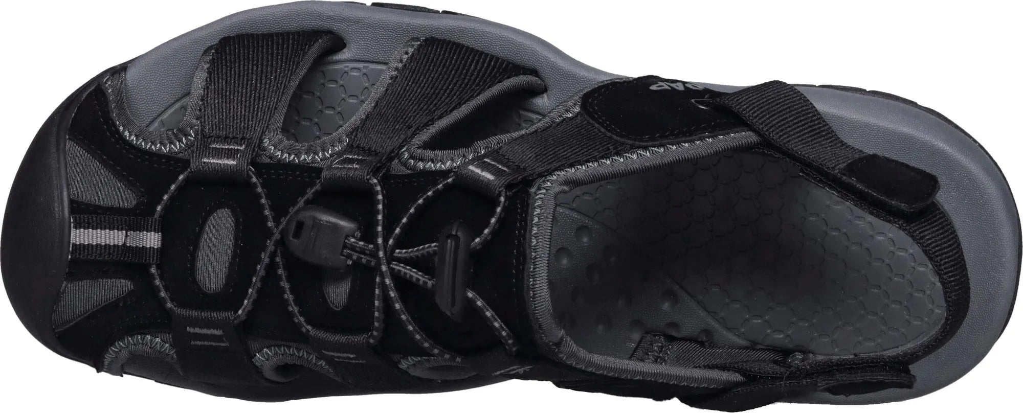 Loap Orland Heren Sandalen Zwart-Grijs Zwart 42