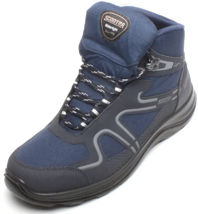 Pantofi de mers pentru bărbați scuter de ras Blue Size 43