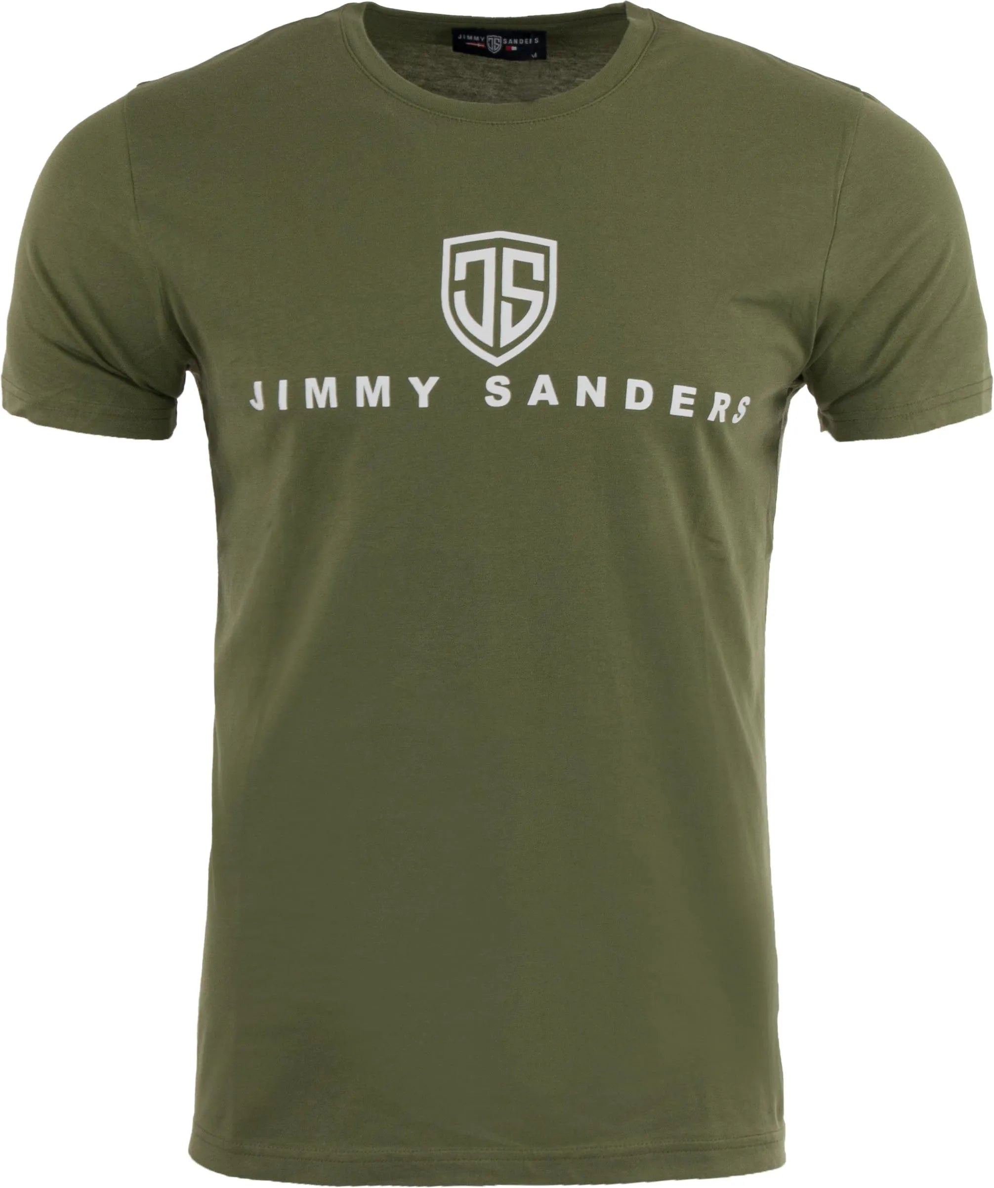 Jimmy Sanders Kaki T -Shirt Men M - Casual și confortabil