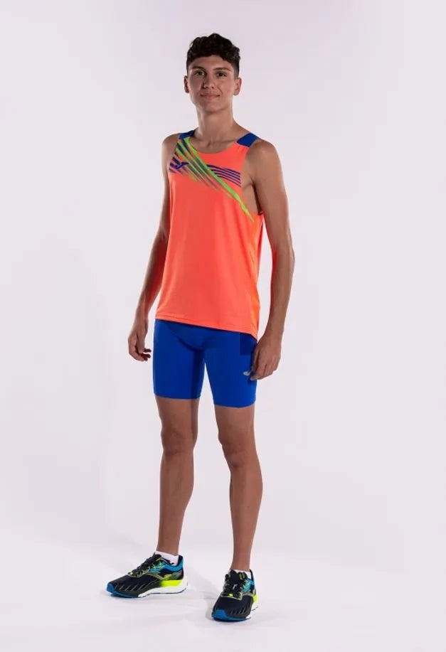 Joma Elite X Coral Blue Heren Sport Tanktop 2xl
