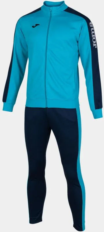 Joma Academy III Tracksuit Fluor Turquoise/Dark Navy
