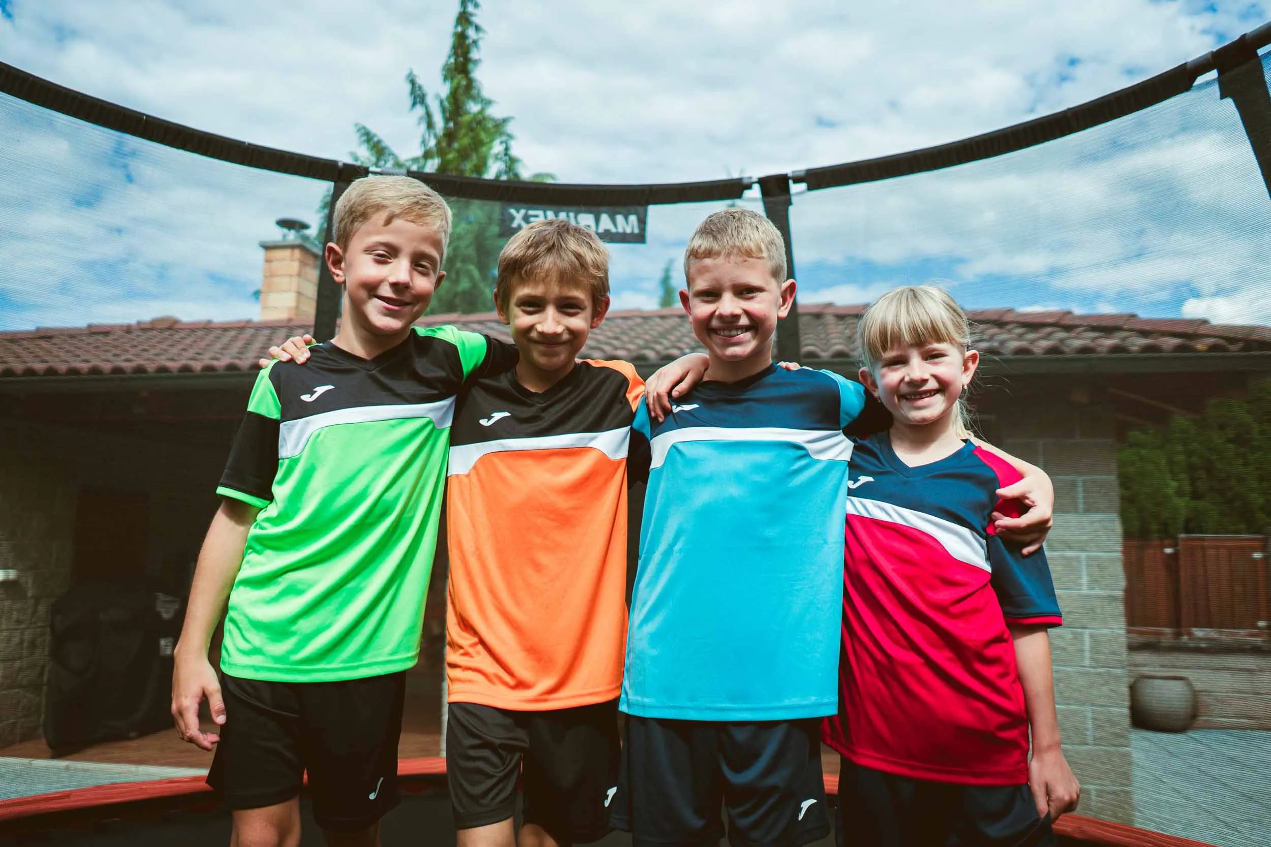 Joma Danubio III Sportset 3xs - tyrkysová/námořnictvo junior