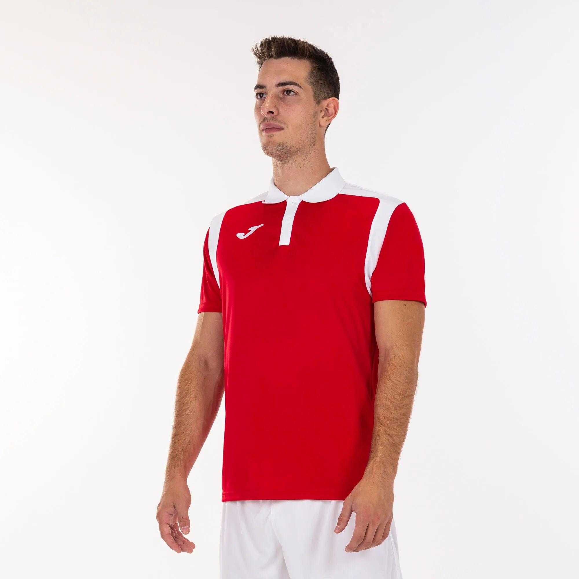 Sportovní tričko Joma Polo Championship Red-Wit 4xs Unisex