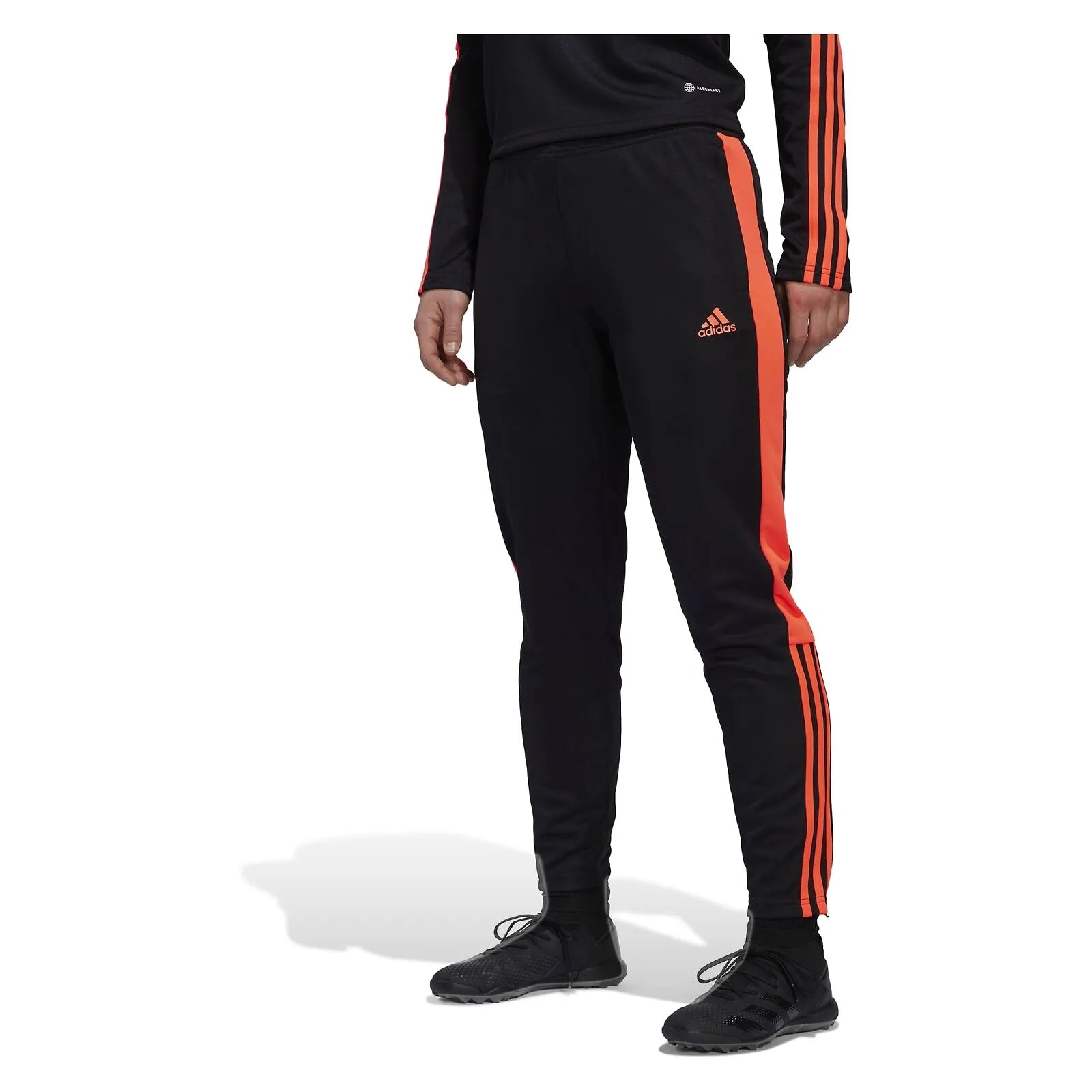 Adidas Wms Tiro Pants Black App Solar Red, XS