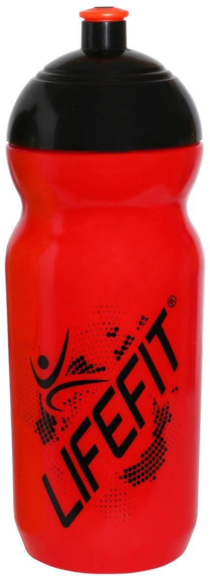 Red Lifefit 600 ml Sticlă - Durabil și la îndemână pentru sportivi