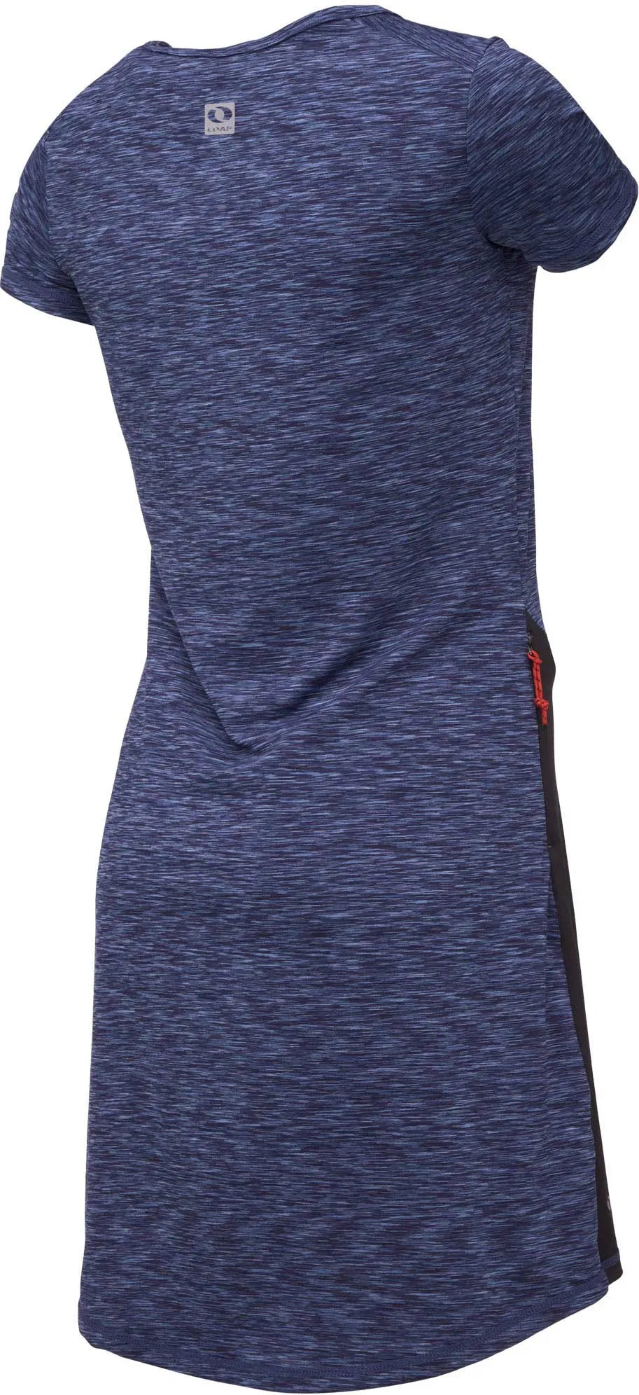 Dámske šaty loap mapsa blu-blk, s