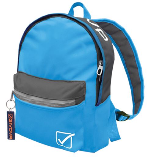 Backpack Givova Master Turquoise-Grey