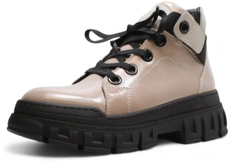 Damas Aprendiendo zapatos Nell 157 Beige - Elegante y cómodo 41