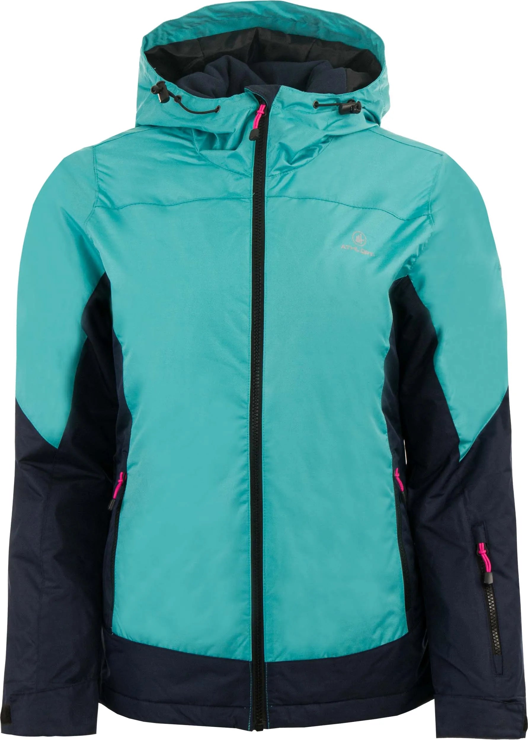 Chaqueta de esquí femenino ATHL. DPT Bethany Turquoise, S