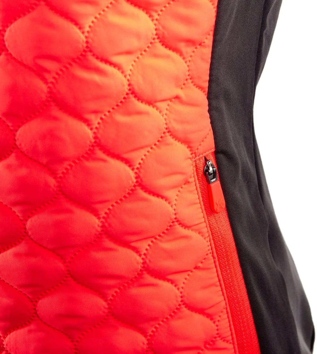 Kvinders sweatshirt Klimatex Romy Black-Orange, XS