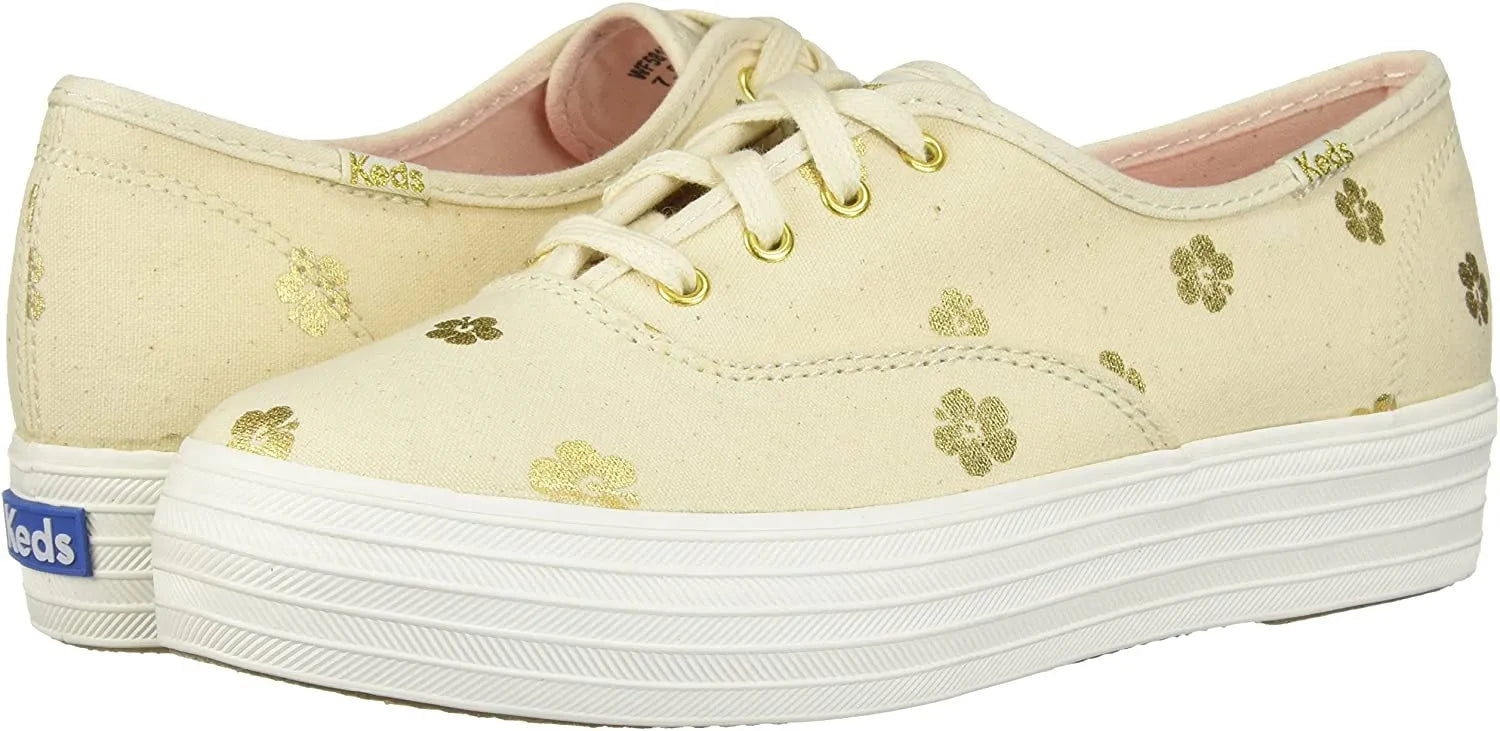 Frauenschuhe Keds Wms Triple Kick Hibiscus natürliches 40