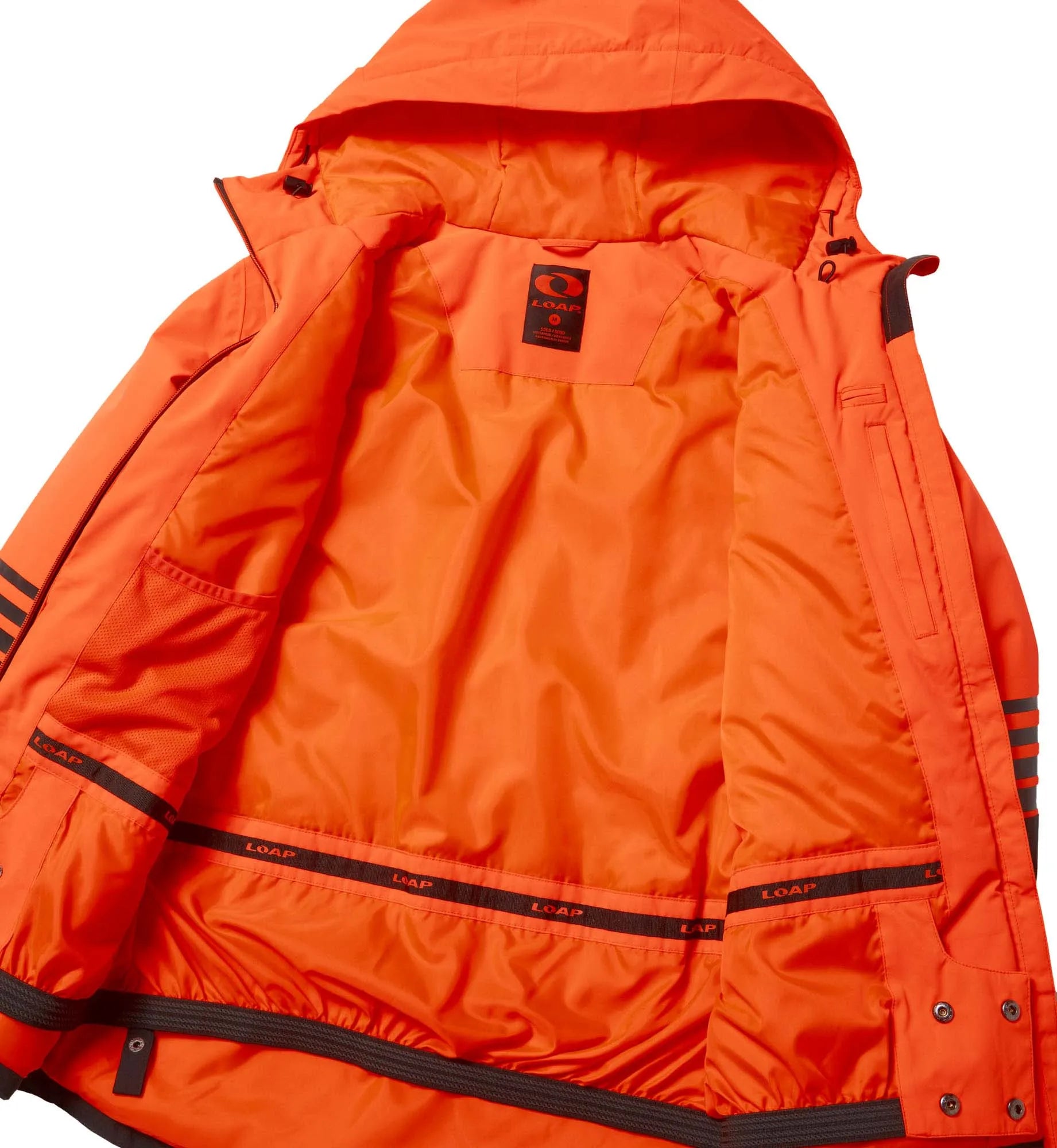 Men's ski jacket loap lawnor orange orange 3xl