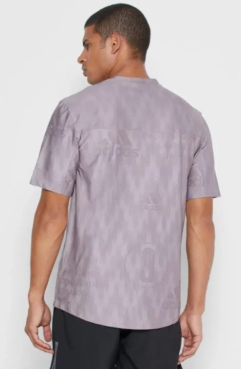 Camiseta para hombres Adidas Men City Knit Purple, S